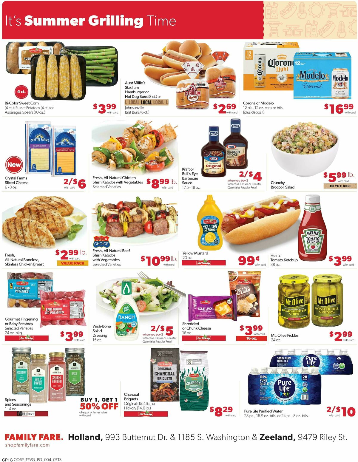 Family Fare Weekly Ad from July 13