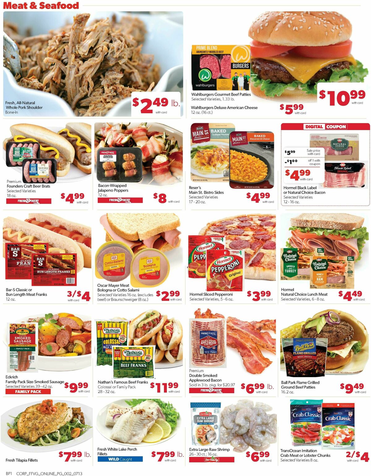 Family Fare Weekly Ad from July 13