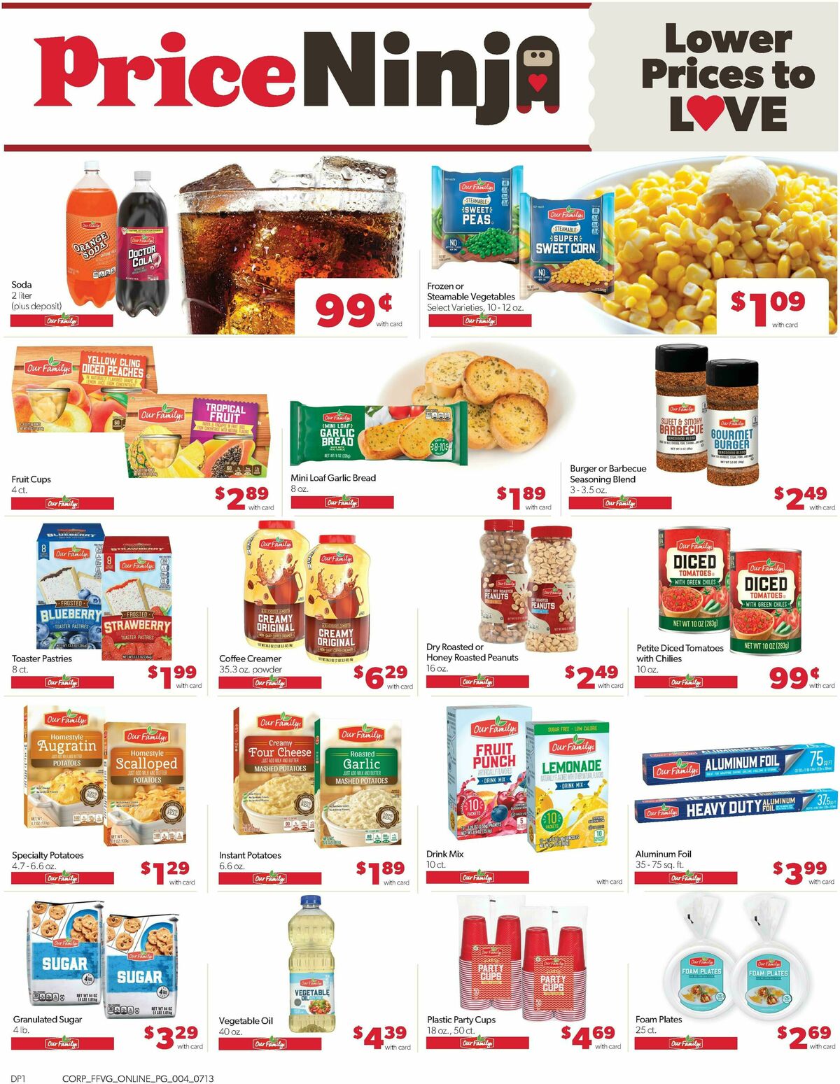 Family Fare Weekly Ad from July 13