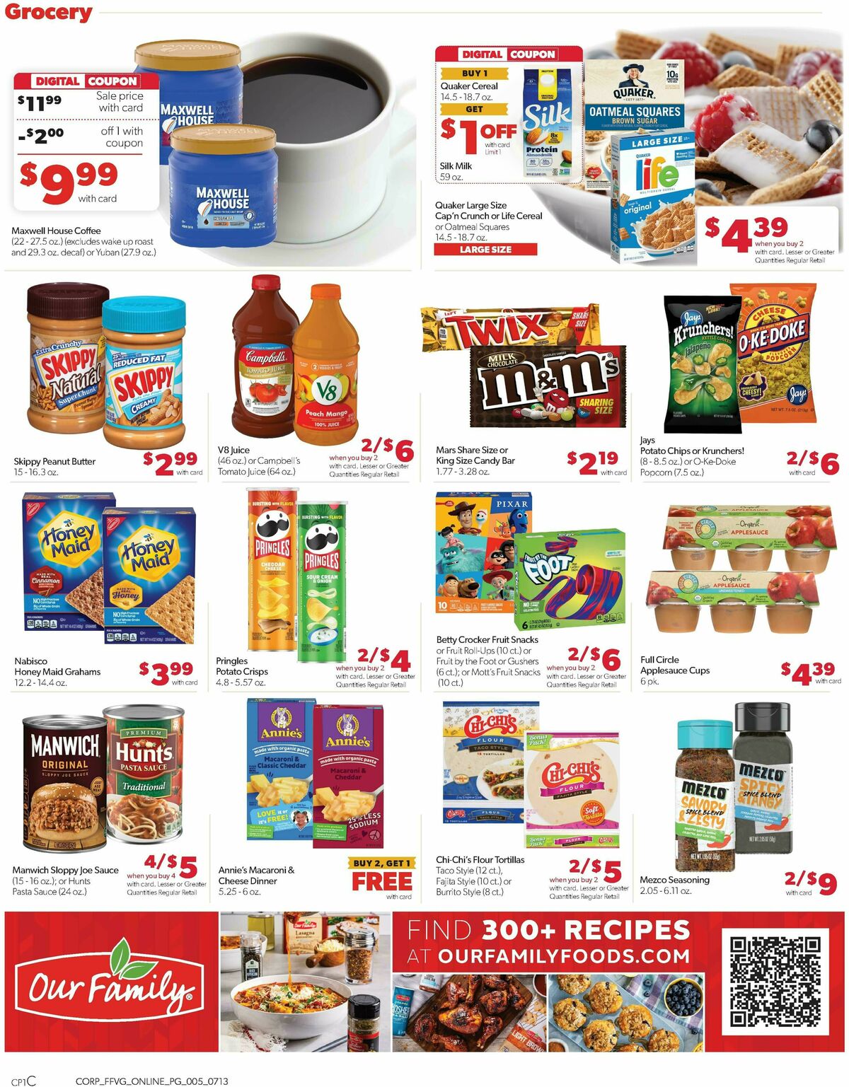 Family Fare Weekly Ad from July 13