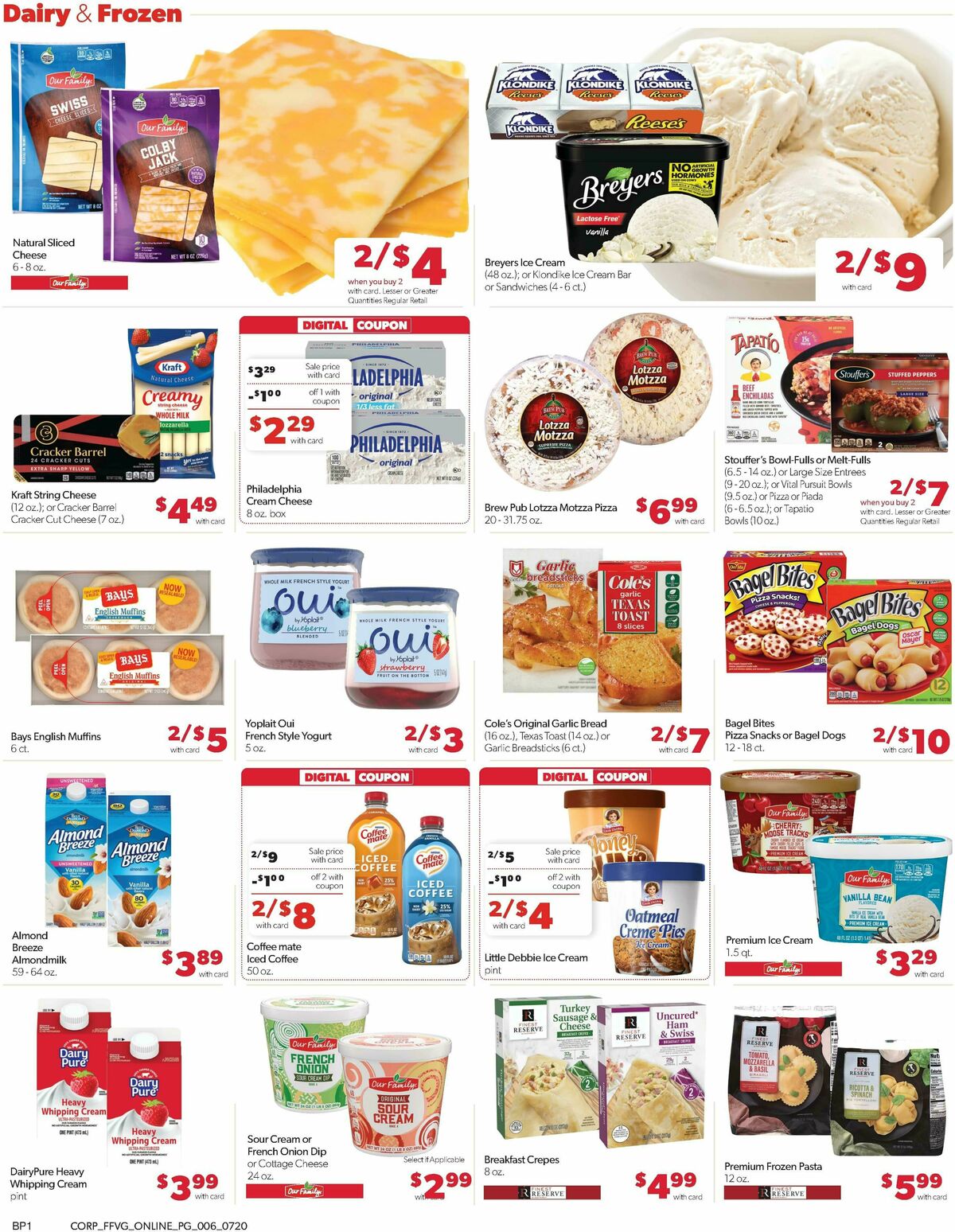 Family Fare Weekly Ad from July 20