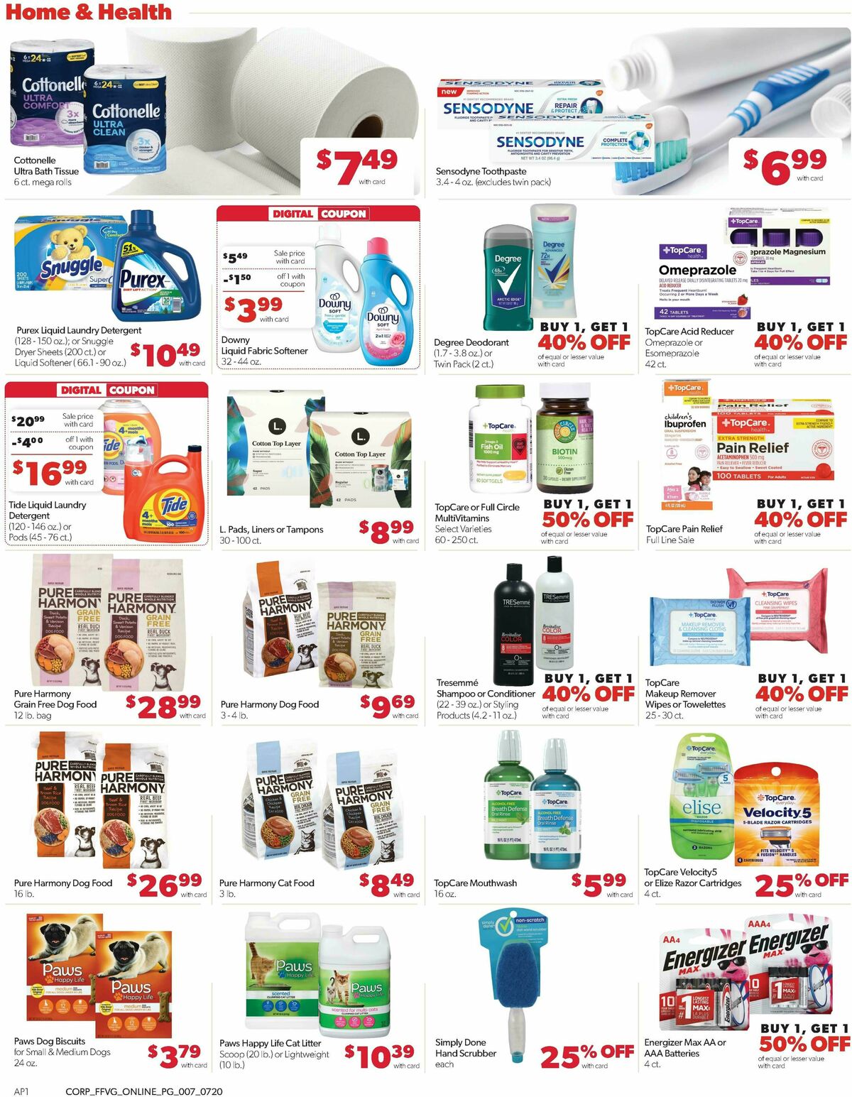 Family Fare Weekly Ad from July 20