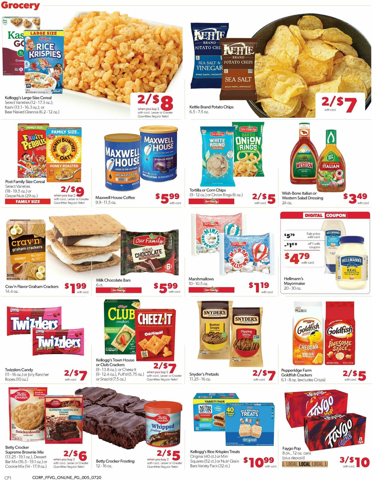 Family Fare Weekly Ad from July 20