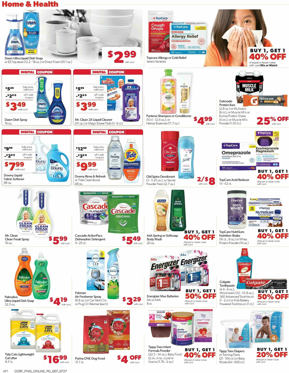 Family Fare Weekly Ad from July 27