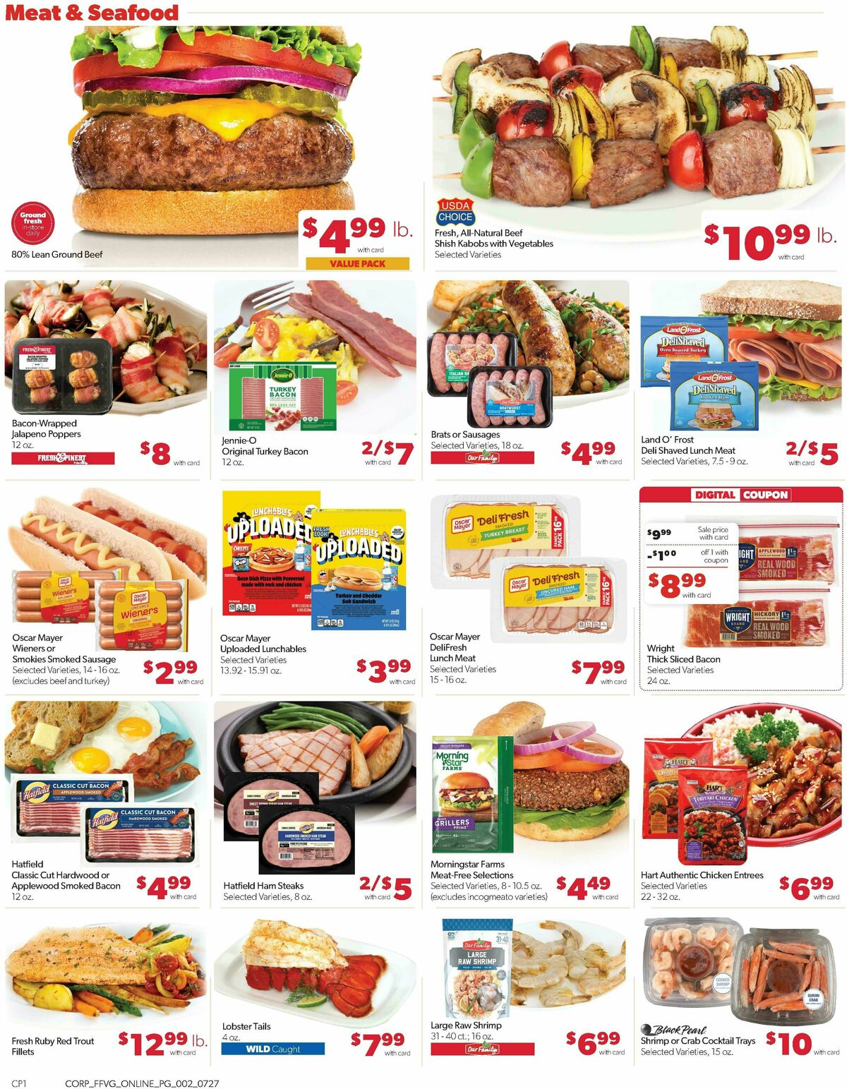 Family Fare Weekly Ad from July 27