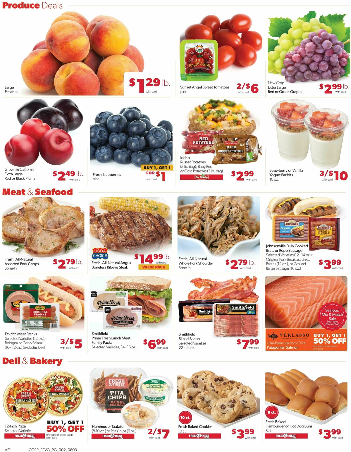 Family Fare Weekly Ad from August 3
