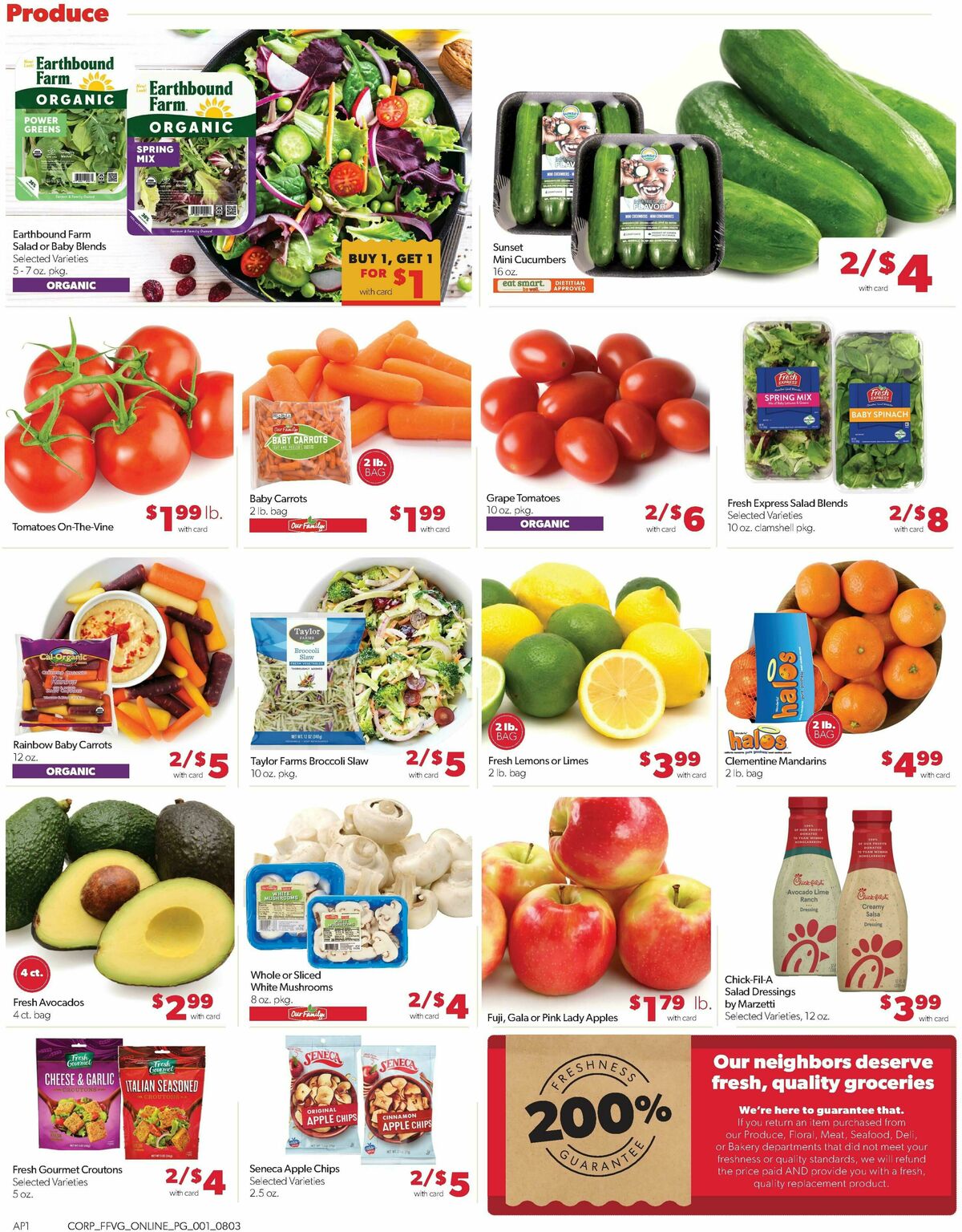Family Fare Weekly Ad from August 3