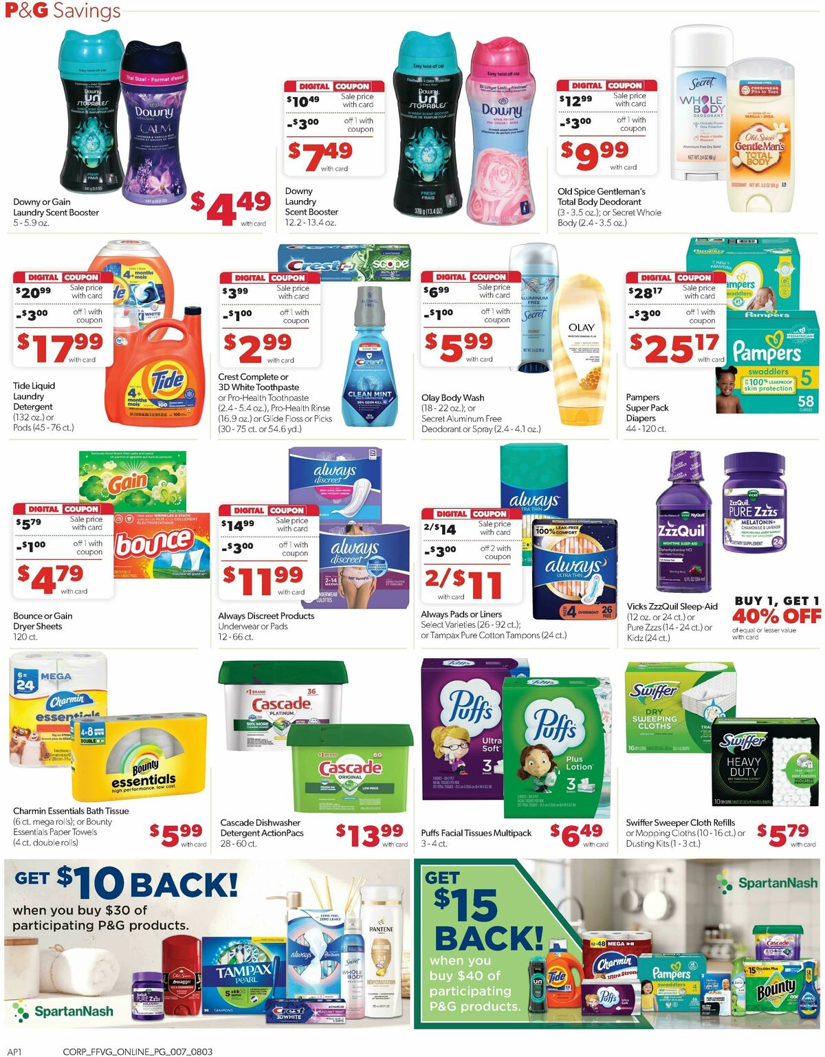 Family Fare Weekly Ad from August 3