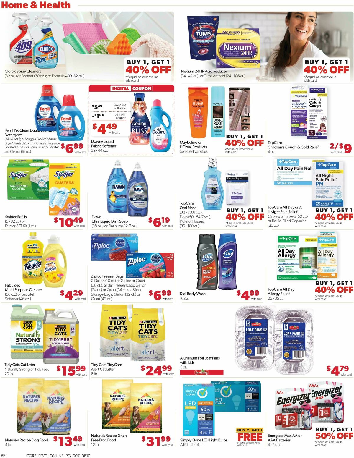 Family Fare Weekly Ad from August 10
