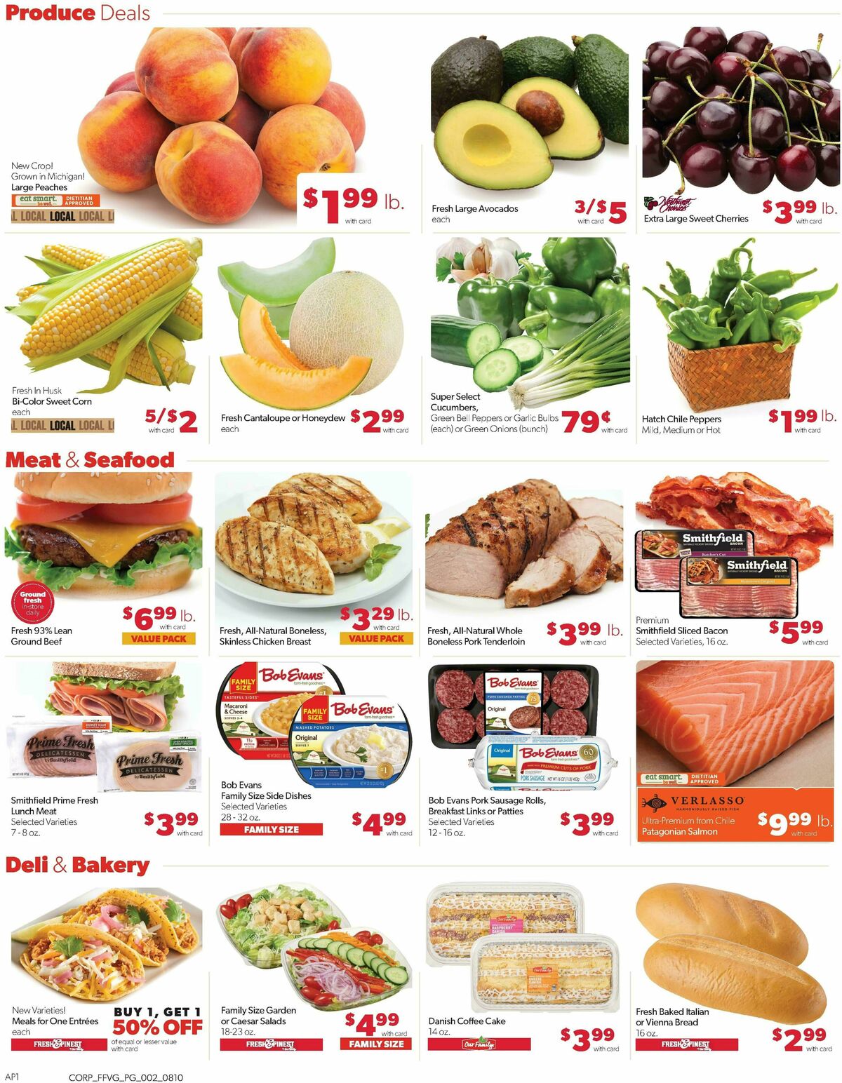 Family Fare Weekly Ad from August 10