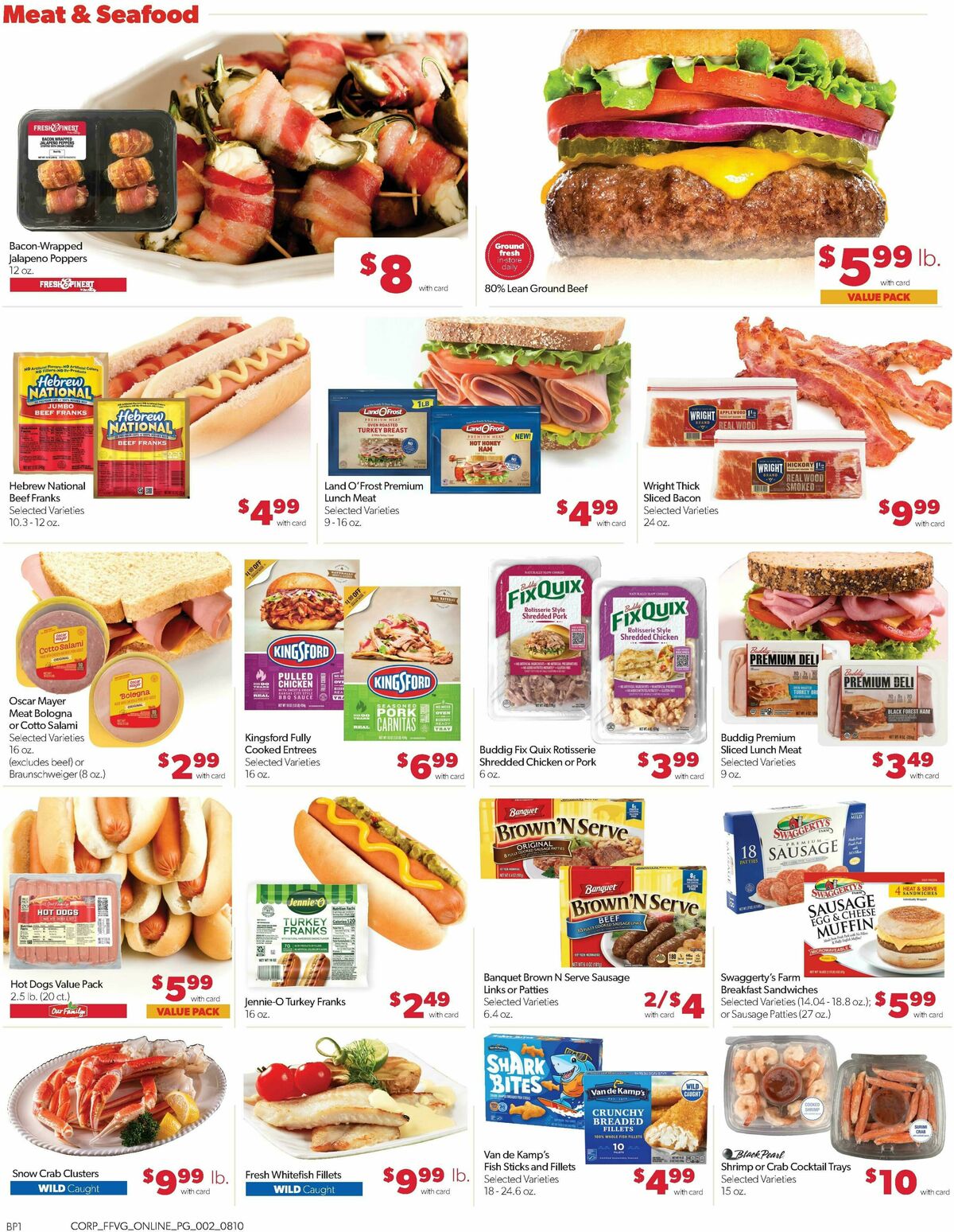 Family Fare Weekly Ad from August 10