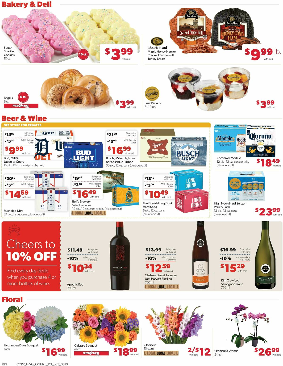 Family Fare Weekly Ad from August 10