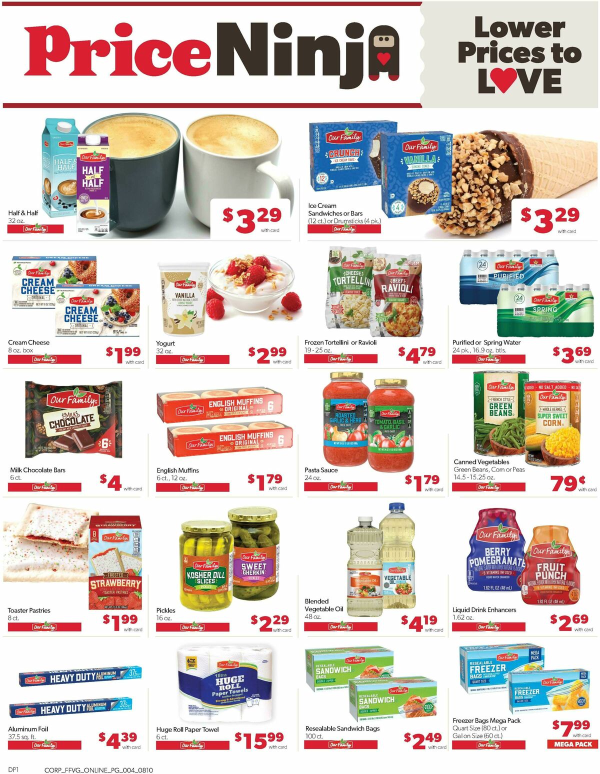 Family Fare Weekly Ad from August 10
