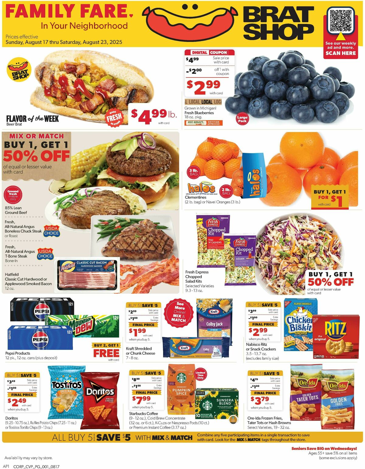 Family Fare Weekly Ad from August 17