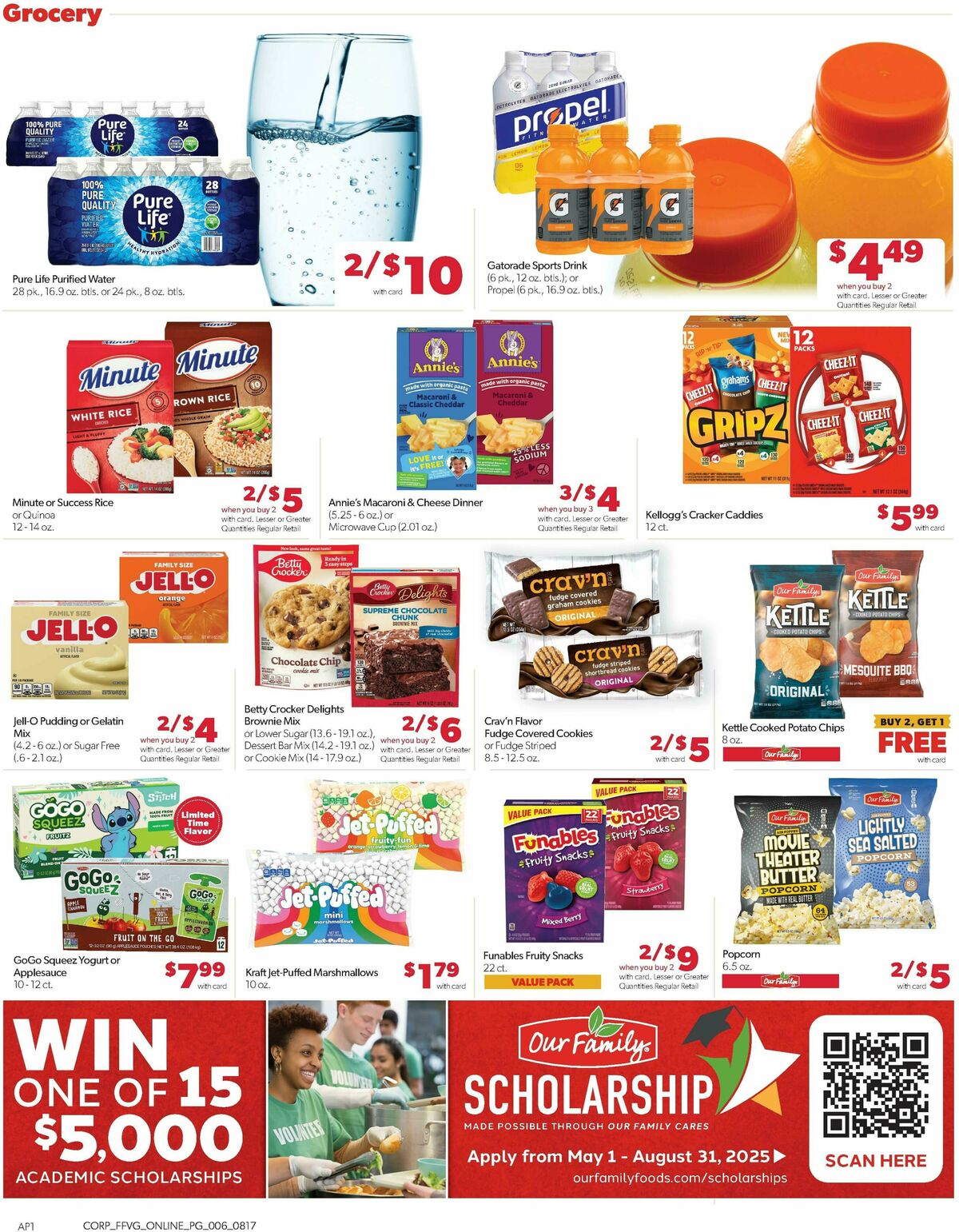 Family Fare Weekly Ad from August 17