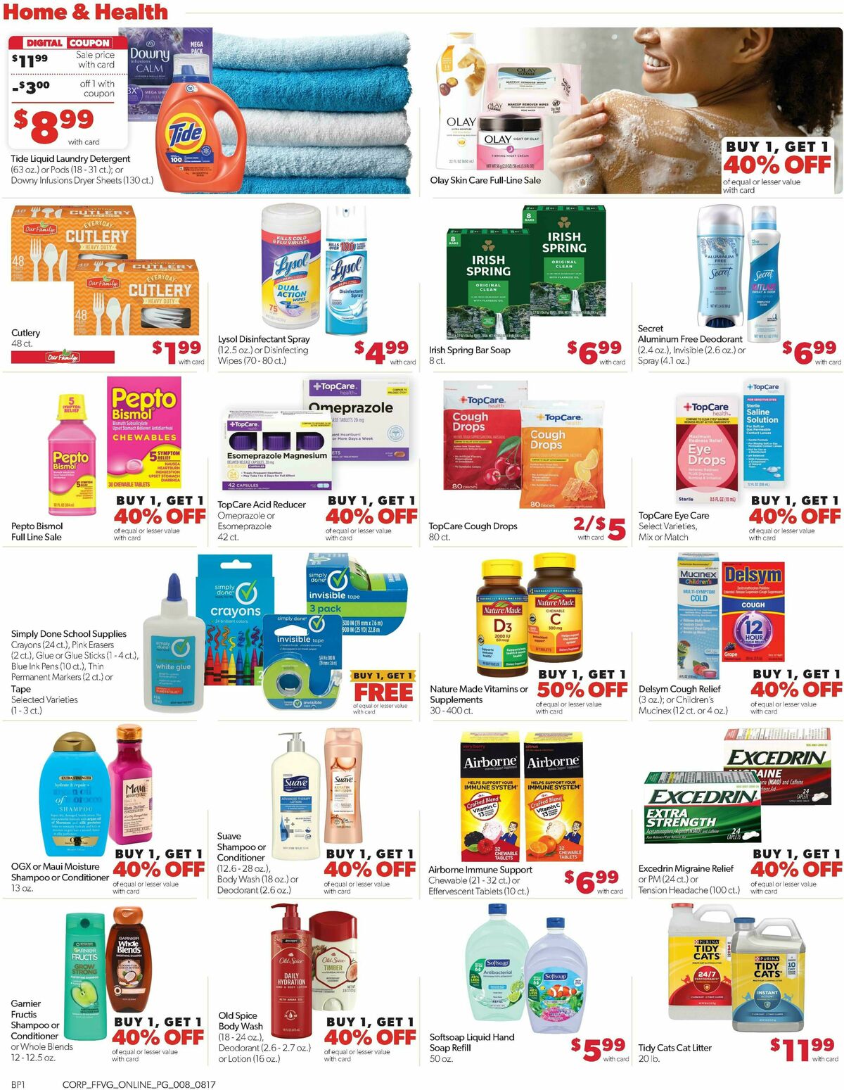 Family Fare Weekly Ad from August 17