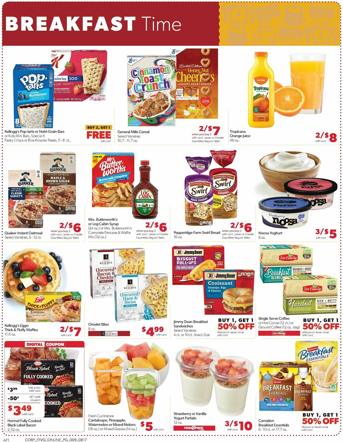 Family Fare Weekly Ad from August 17