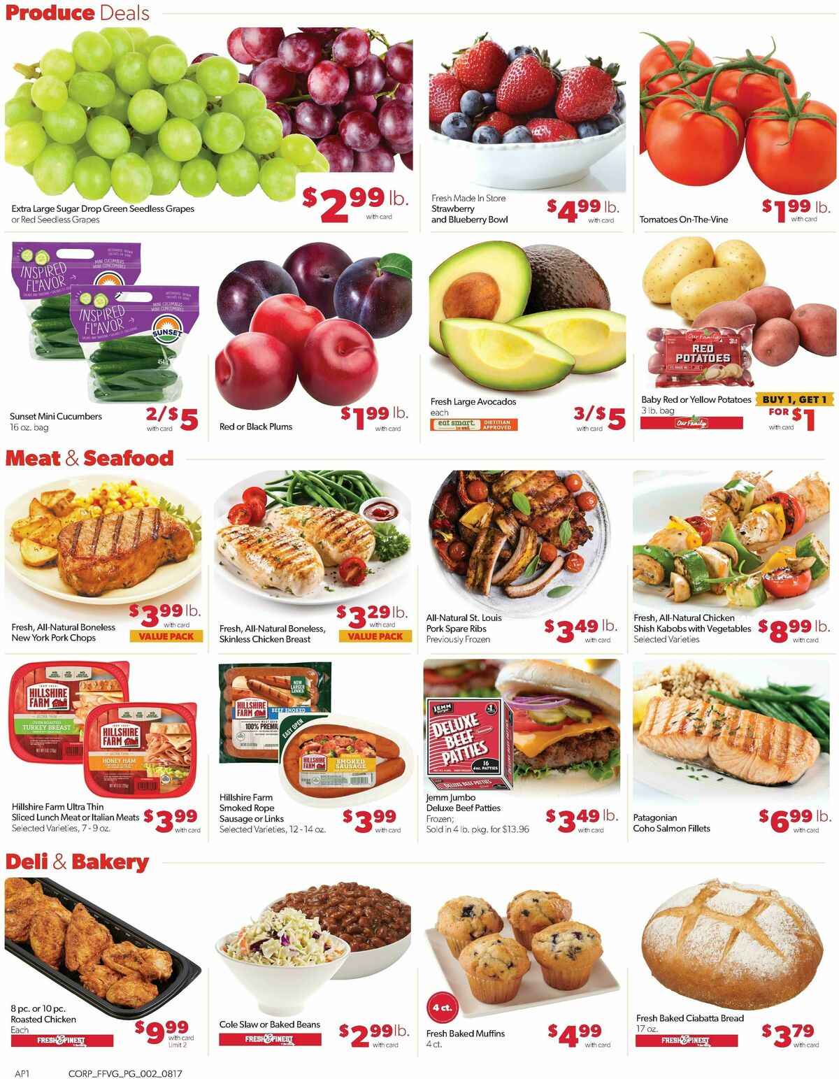 Family Fare Weekly Ad from August 17