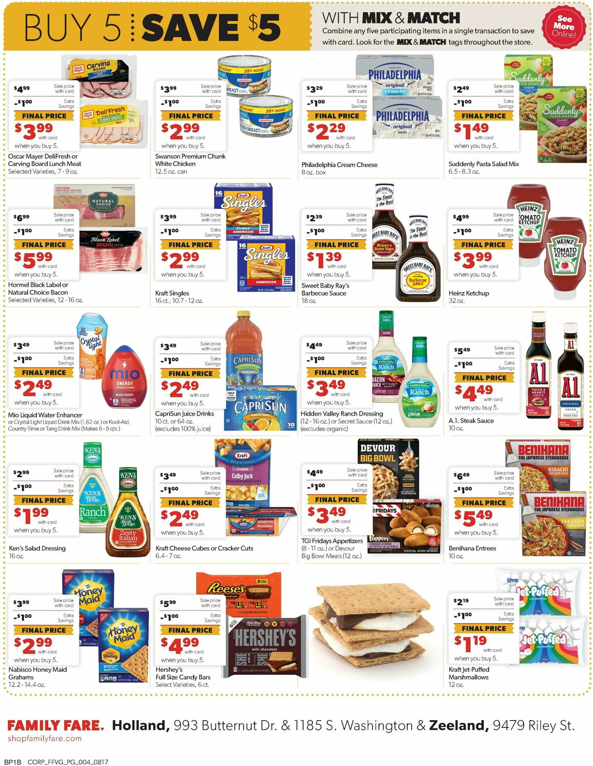 Family Fare Weekly Ad from August 17