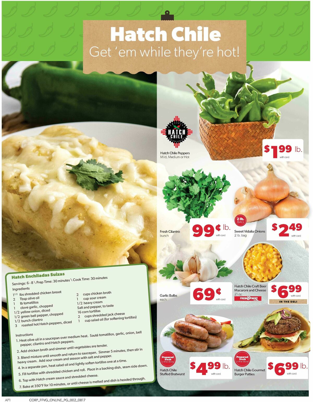 Family Fare Weekly Ad from August 17