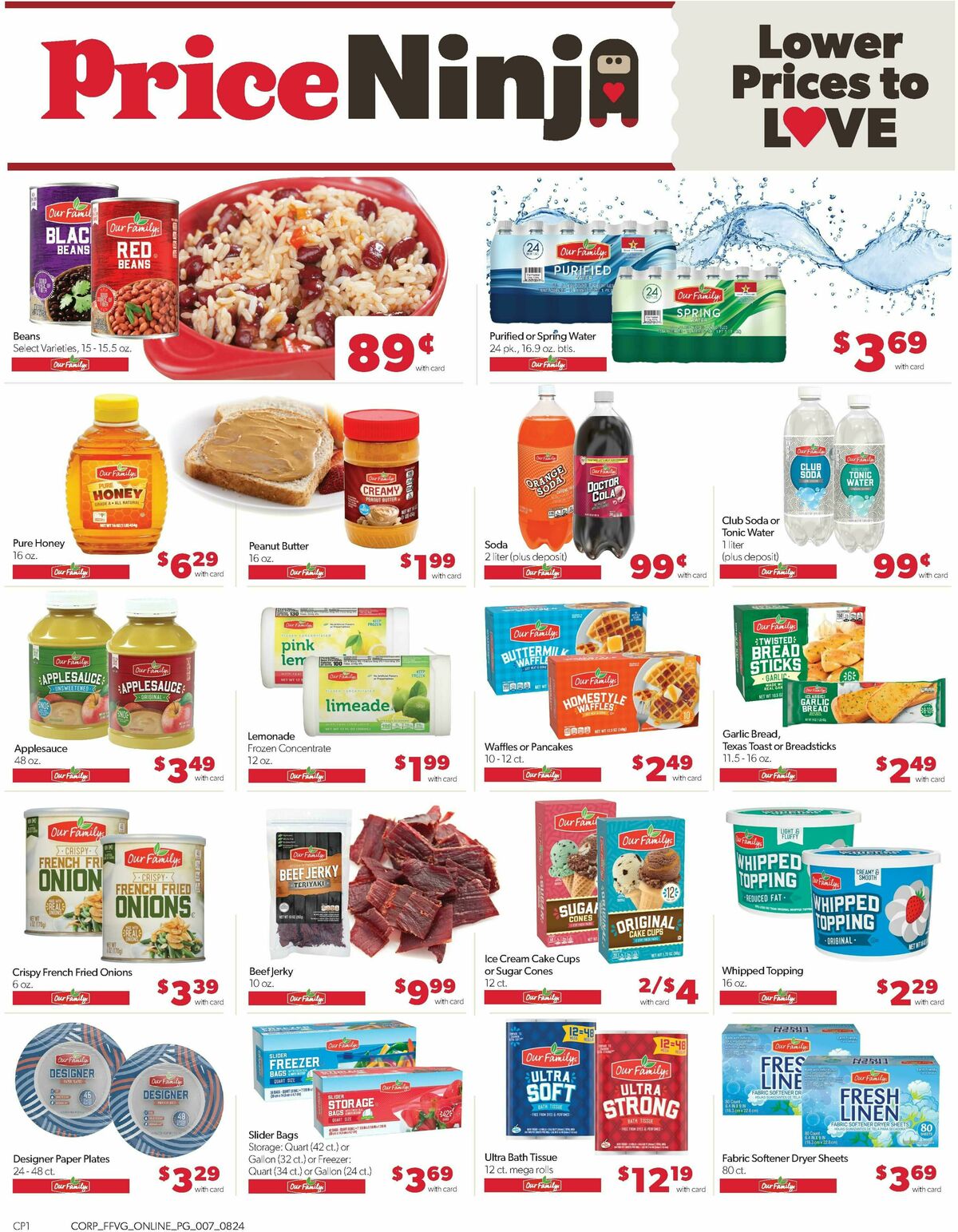 Family Fare Weekly Ad from August 24