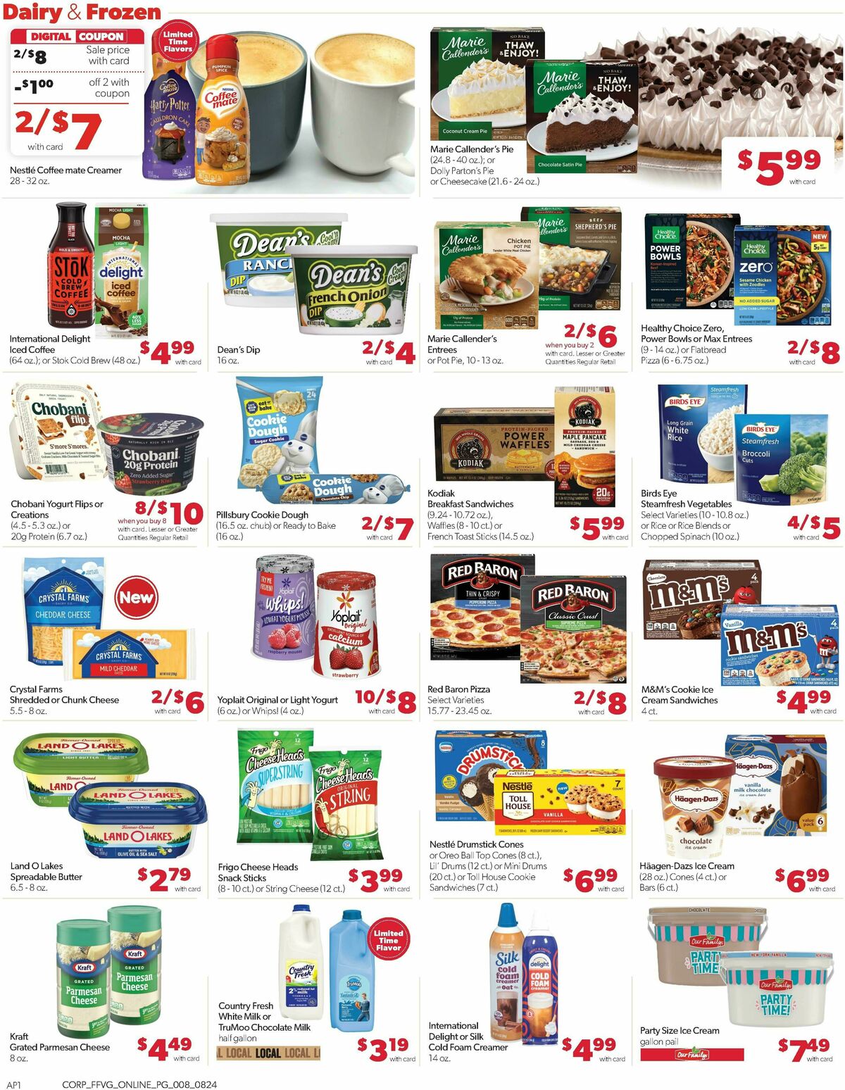 Family Fare Weekly Ad from August 24