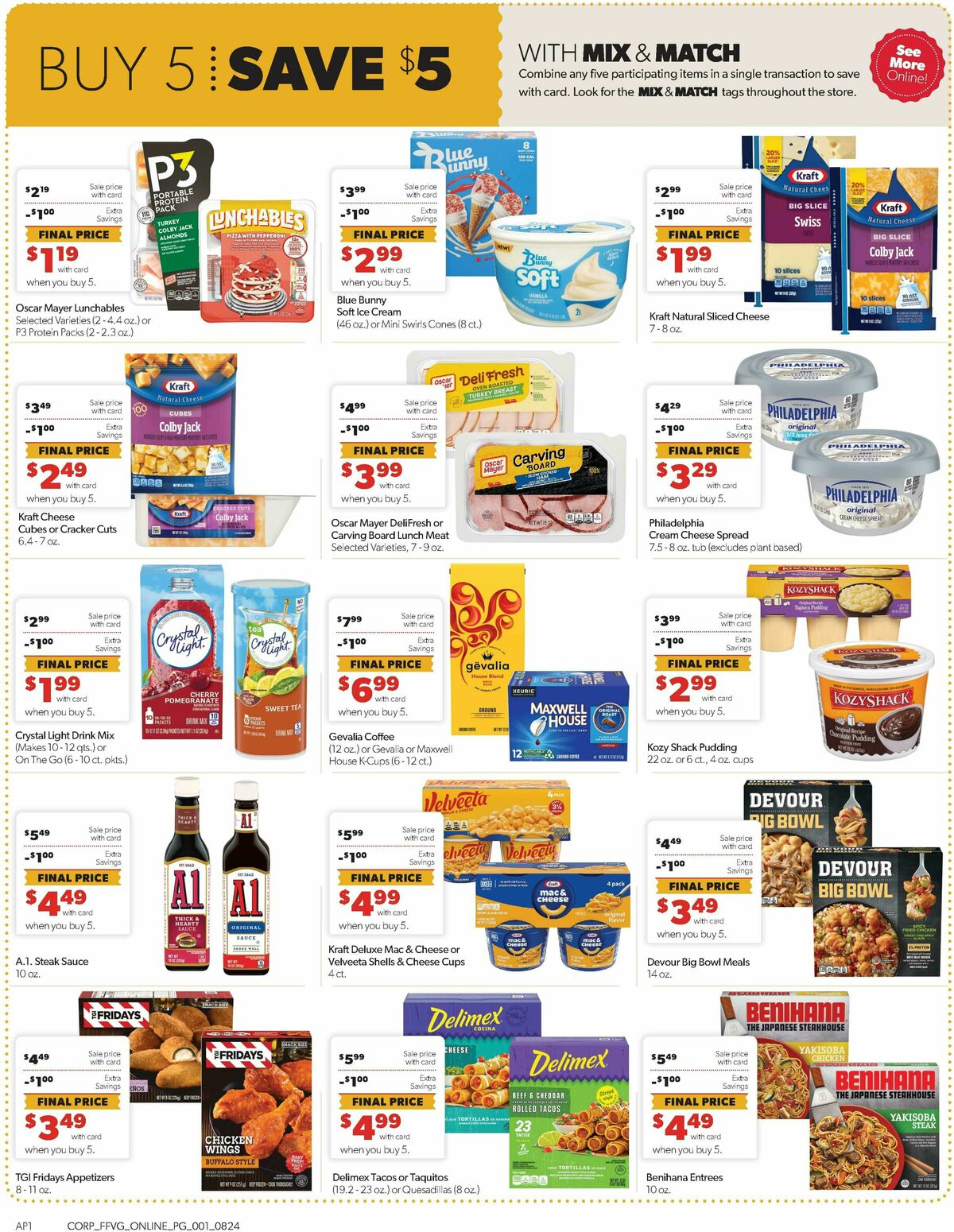 Family Fare Weekly Ad from August 24