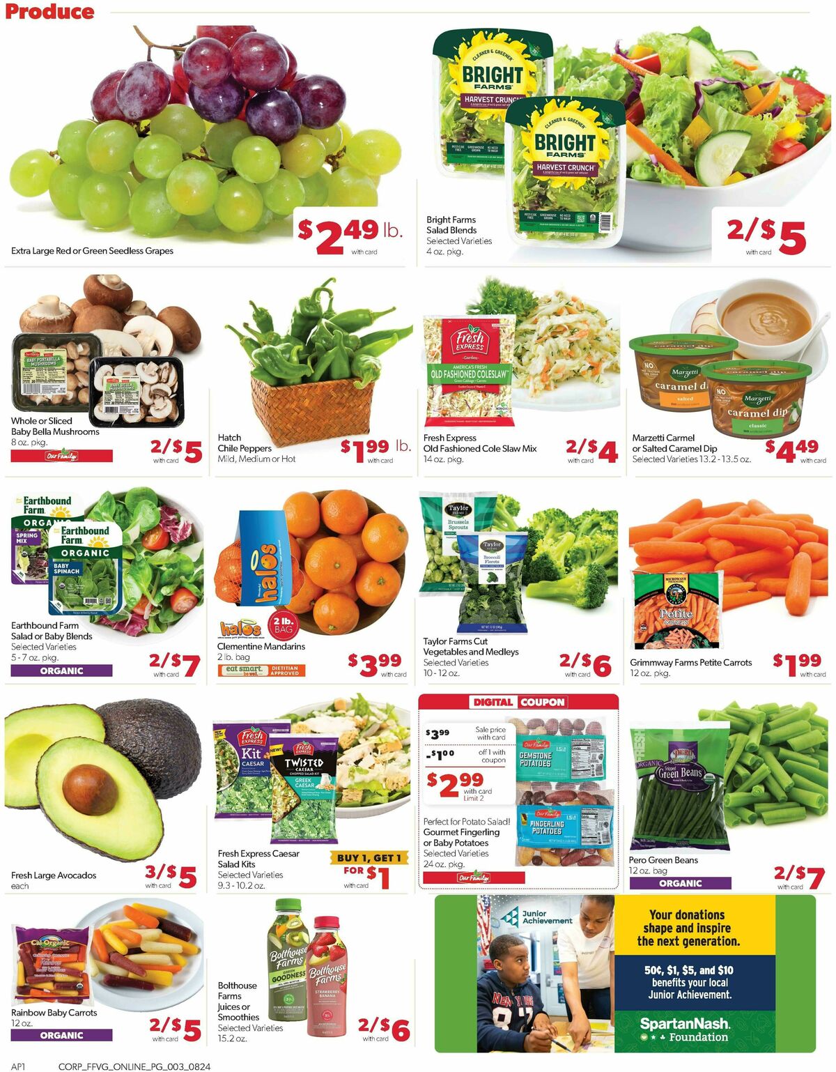 Family Fare Weekly Ad from August 24