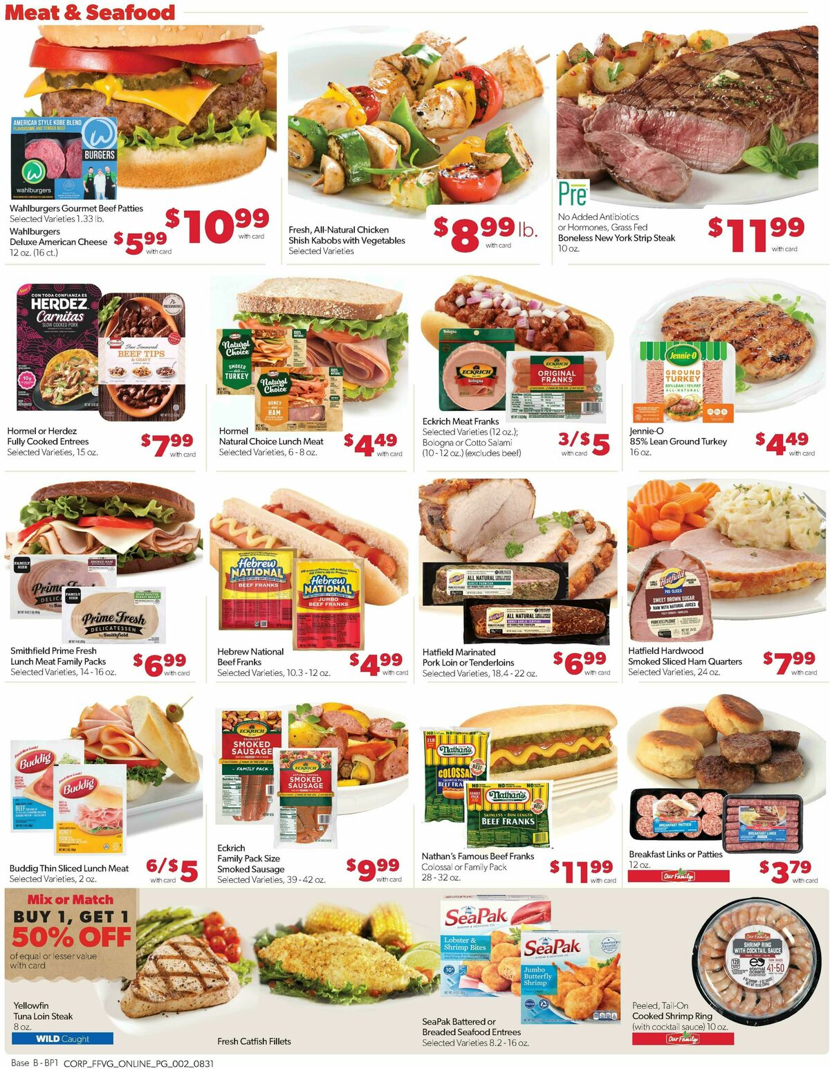 Family Fare Weekly Ad from August 31