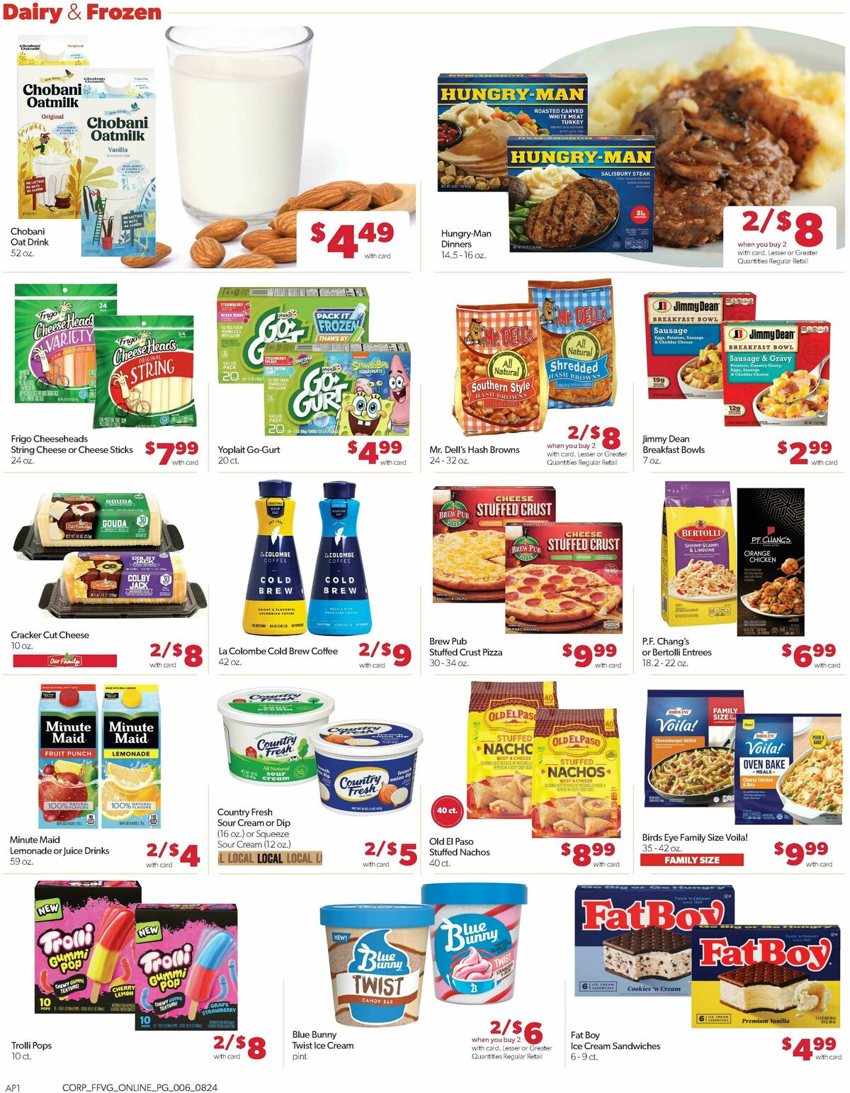 Family Fare Weekly Ad from August 31