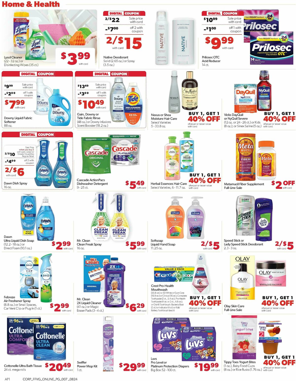Family Fare Weekly Ad from August 31