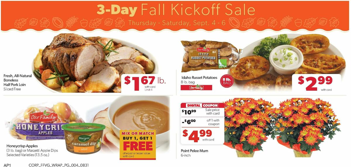 Family Fare Weekly Ad from August 31