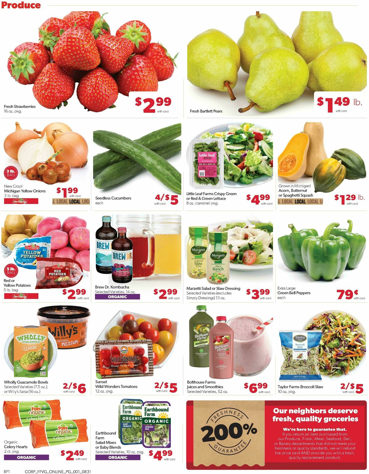 Family Fare Weekly Ad from August 31