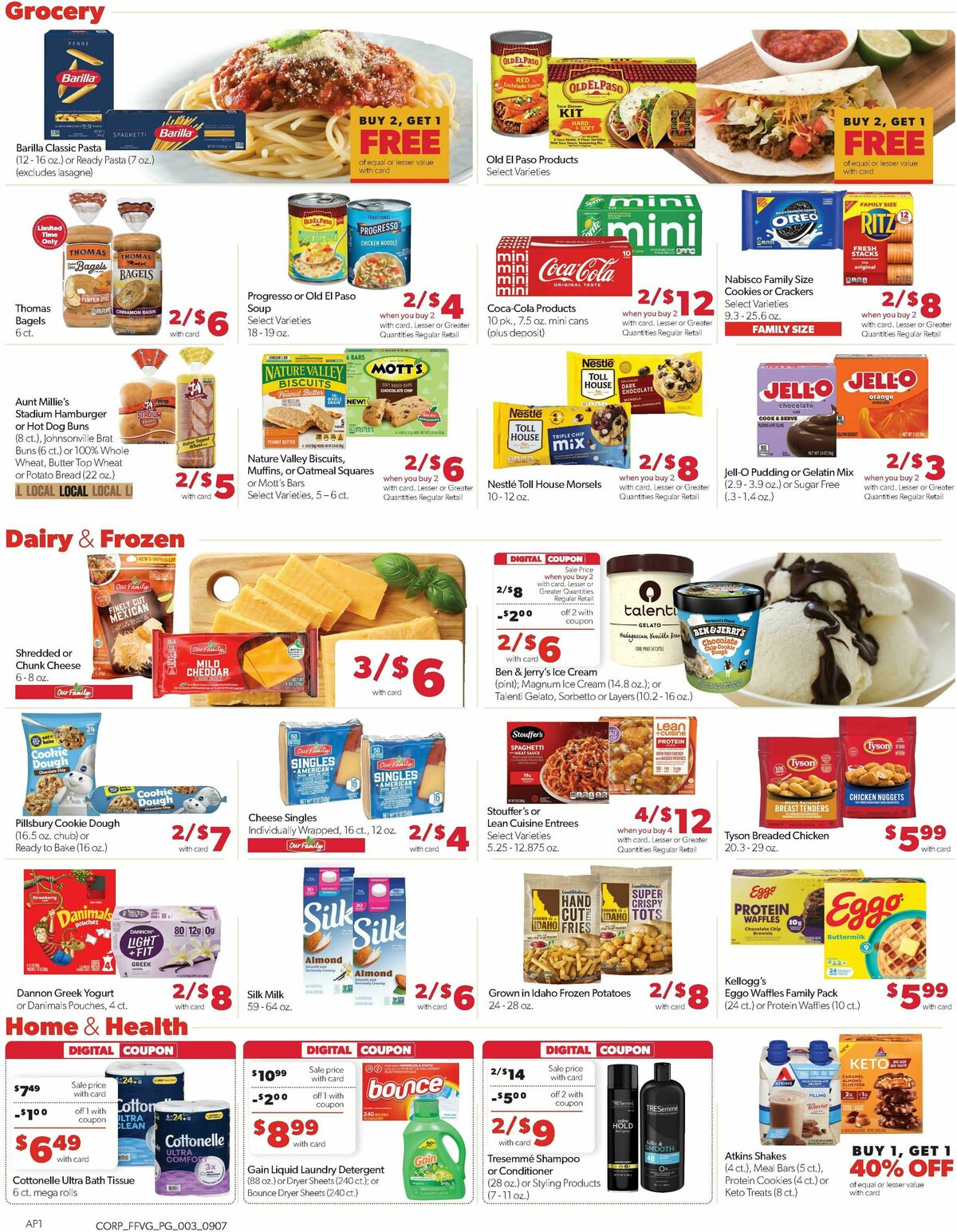 Family Fare Weekly Ad from September 7