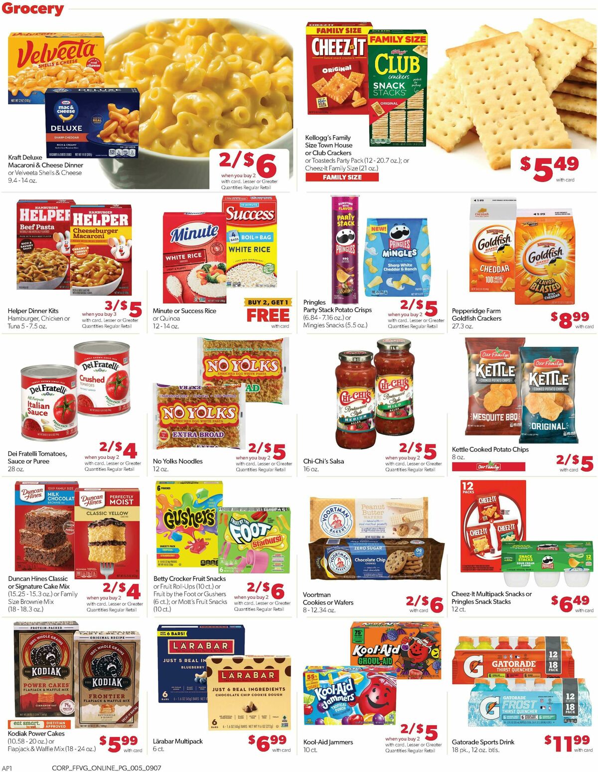 Family Fare Weekly Ad from September 7