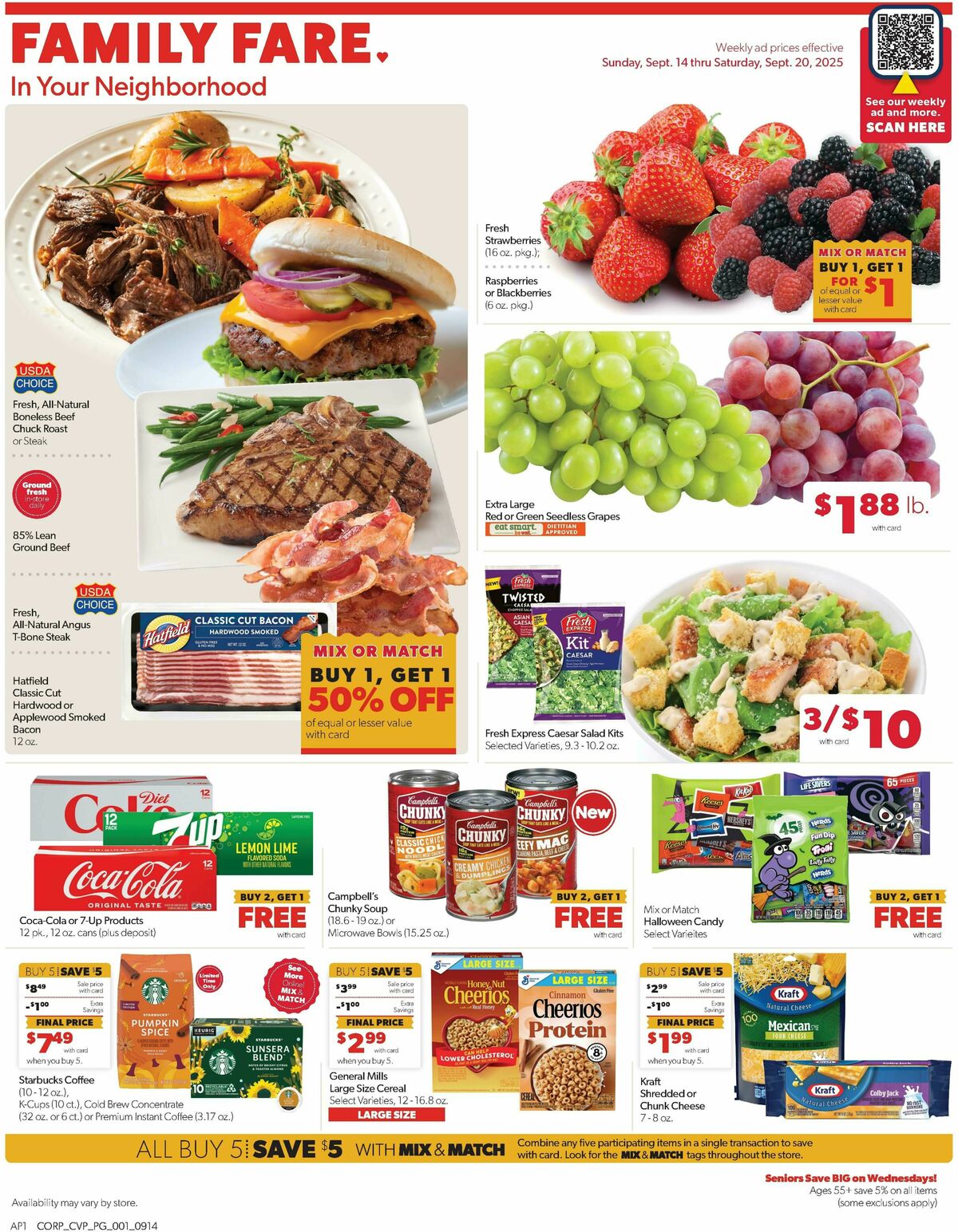 Family Fare Weekly Ad from September 14