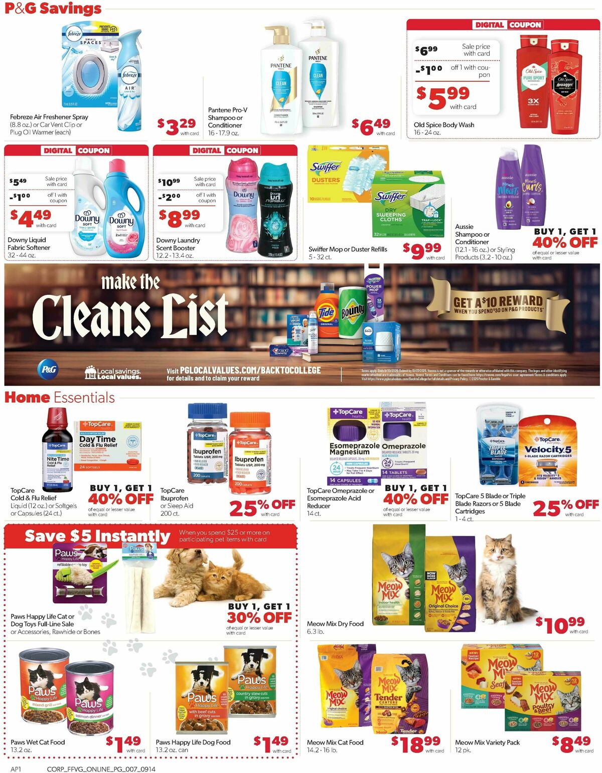 Family Fare Weekly Ad from September 14