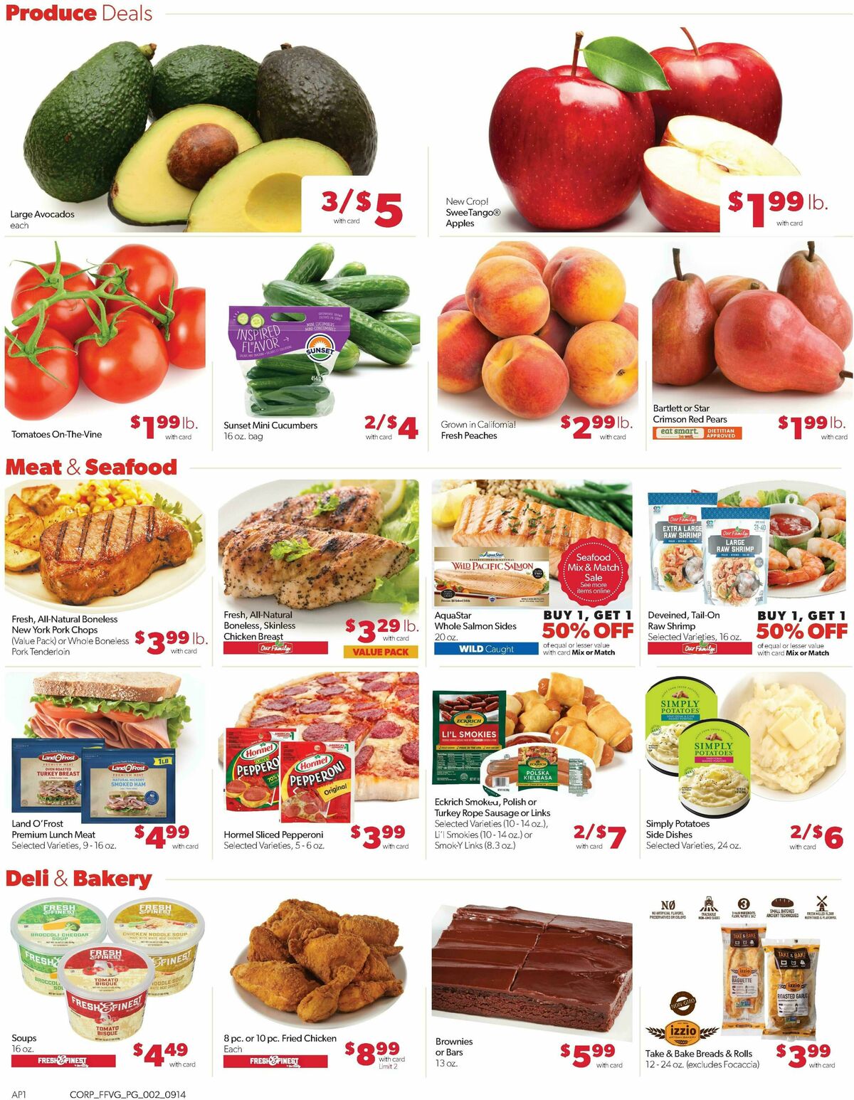 Family Fare Weekly Ad from September 14