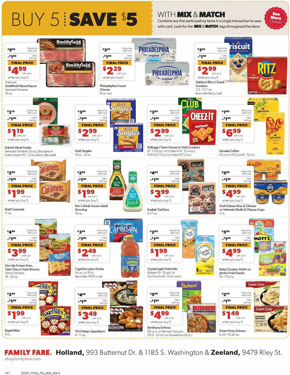 Family Fare Weekly Ad from September 14