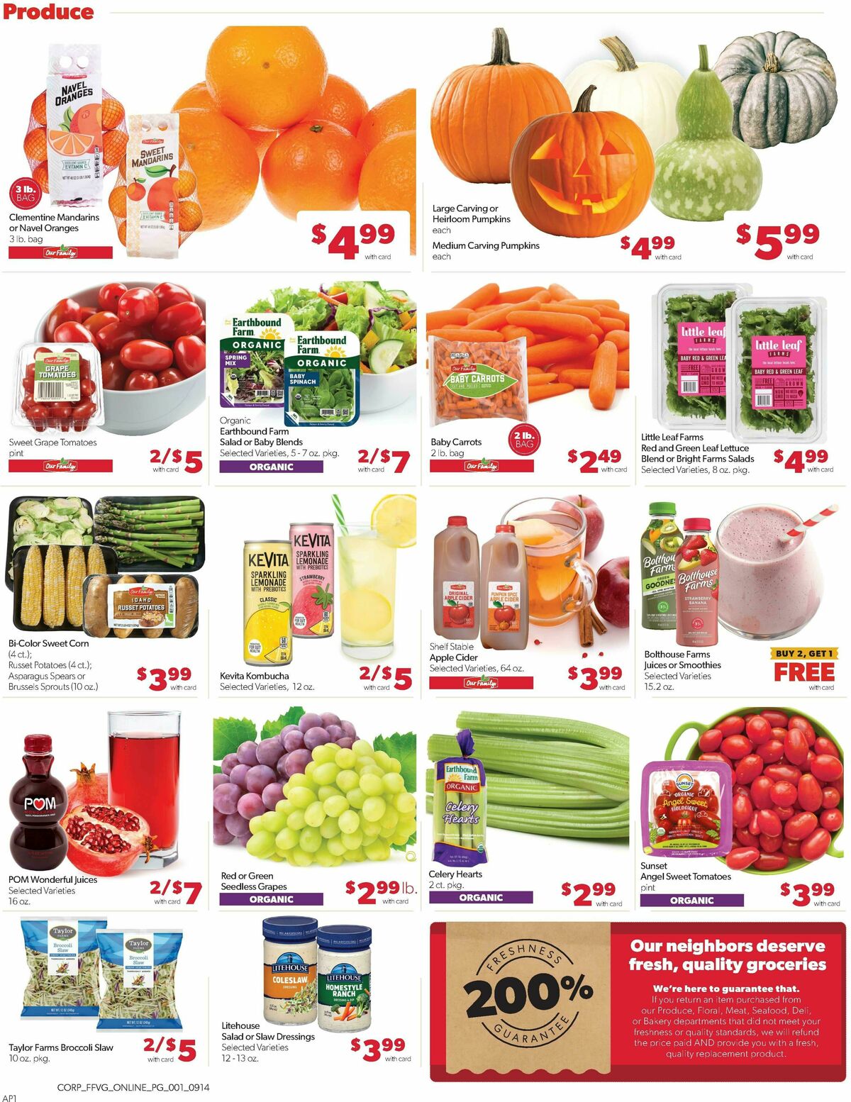 Family Fare Weekly Ad from September 14
