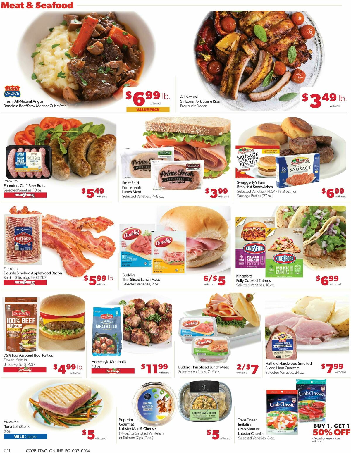 Family Fare Weekly Ad from September 14