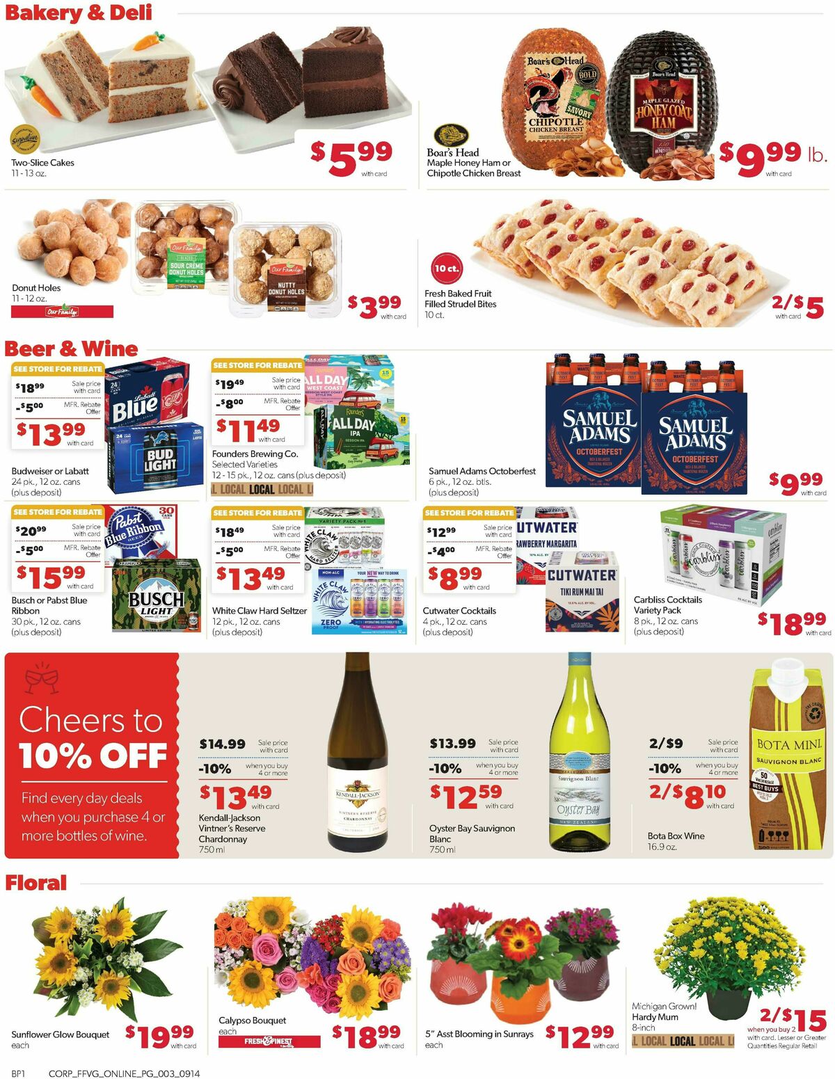 Family Fare Weekly Ad from September 14