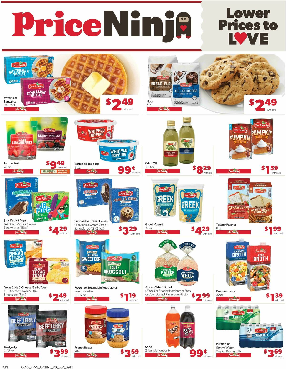 Family Fare Weekly Ad from September 14