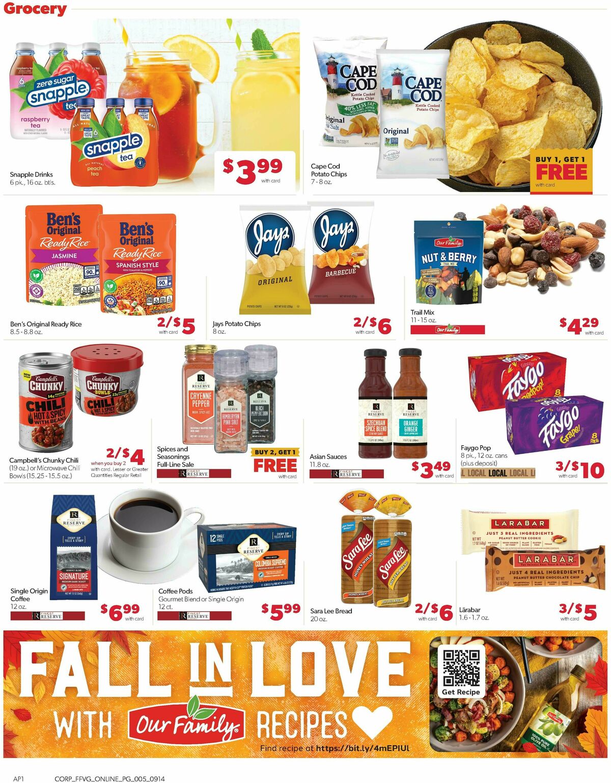 Family Fare Weekly Ad from September 14