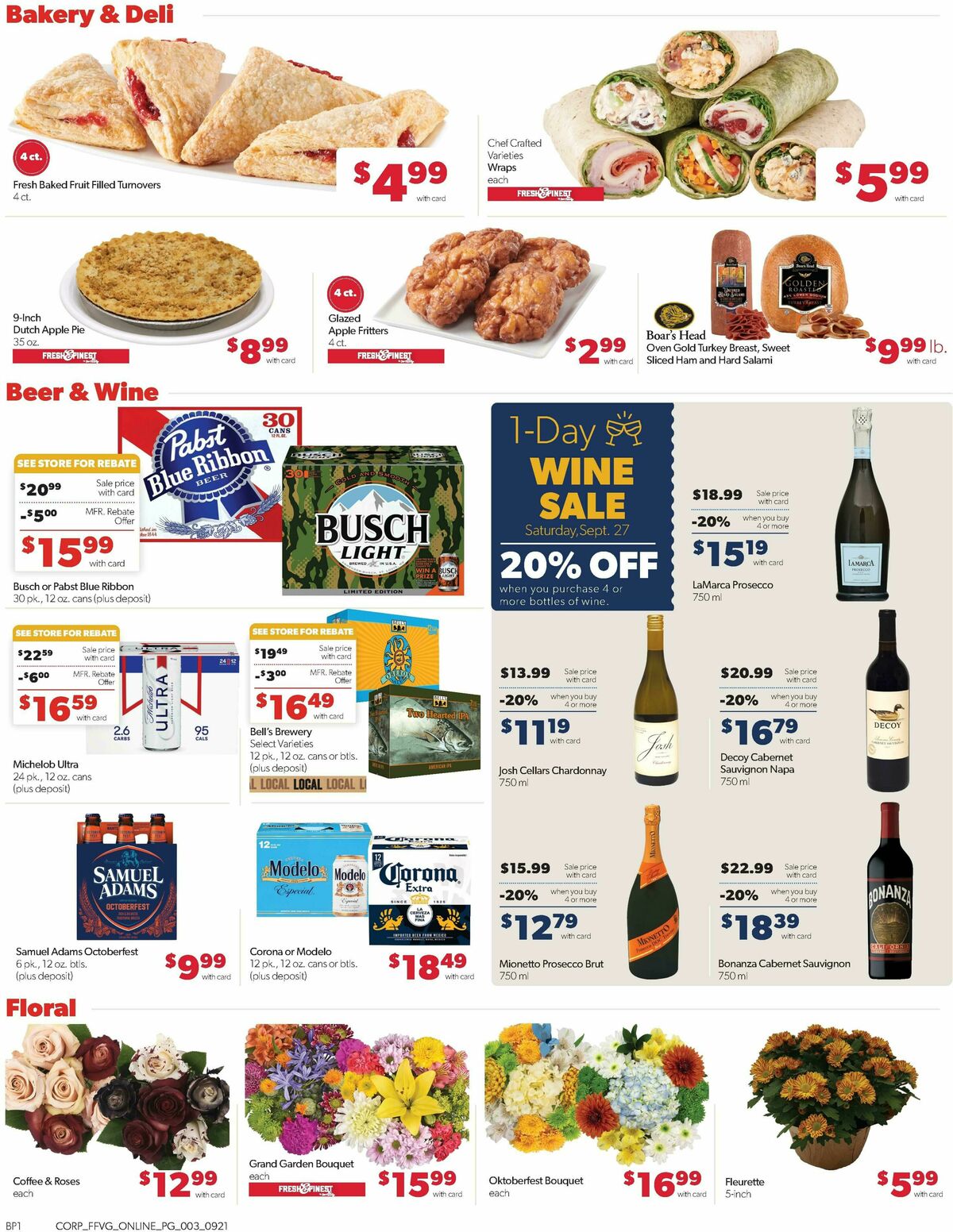Family Fare Weekly Ad from September 21