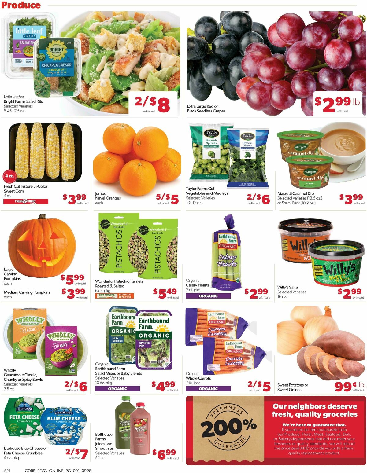 Family Fare Weekly Ad from September 28