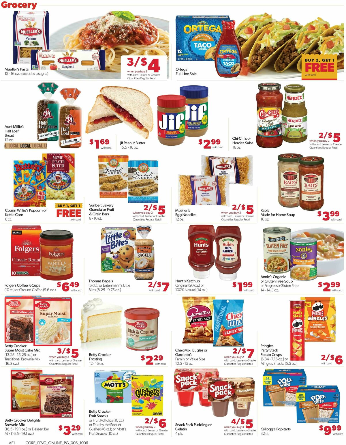 Family Fare Weekly Ad from October 5
