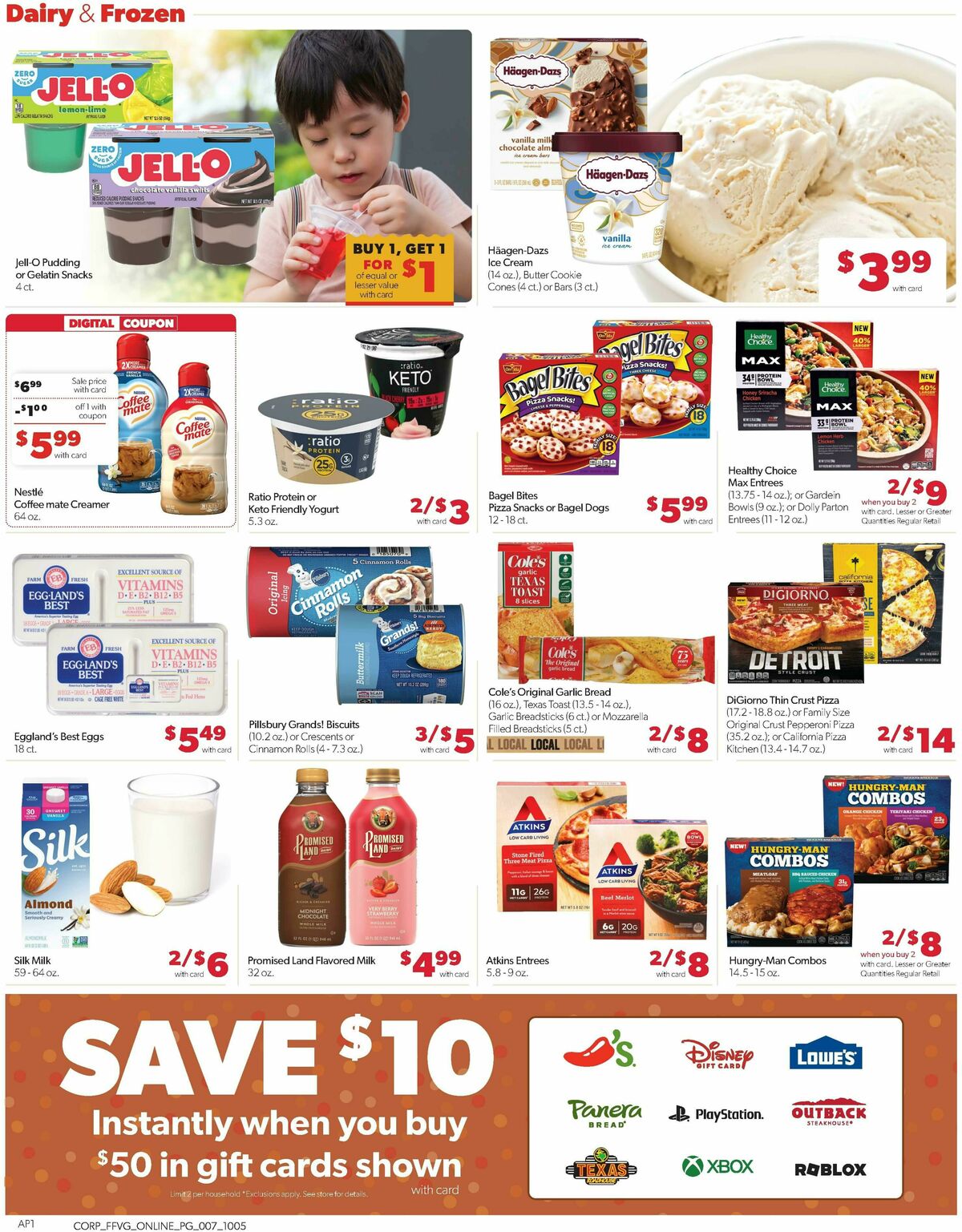 Family Fare Weekly Ad from October 5