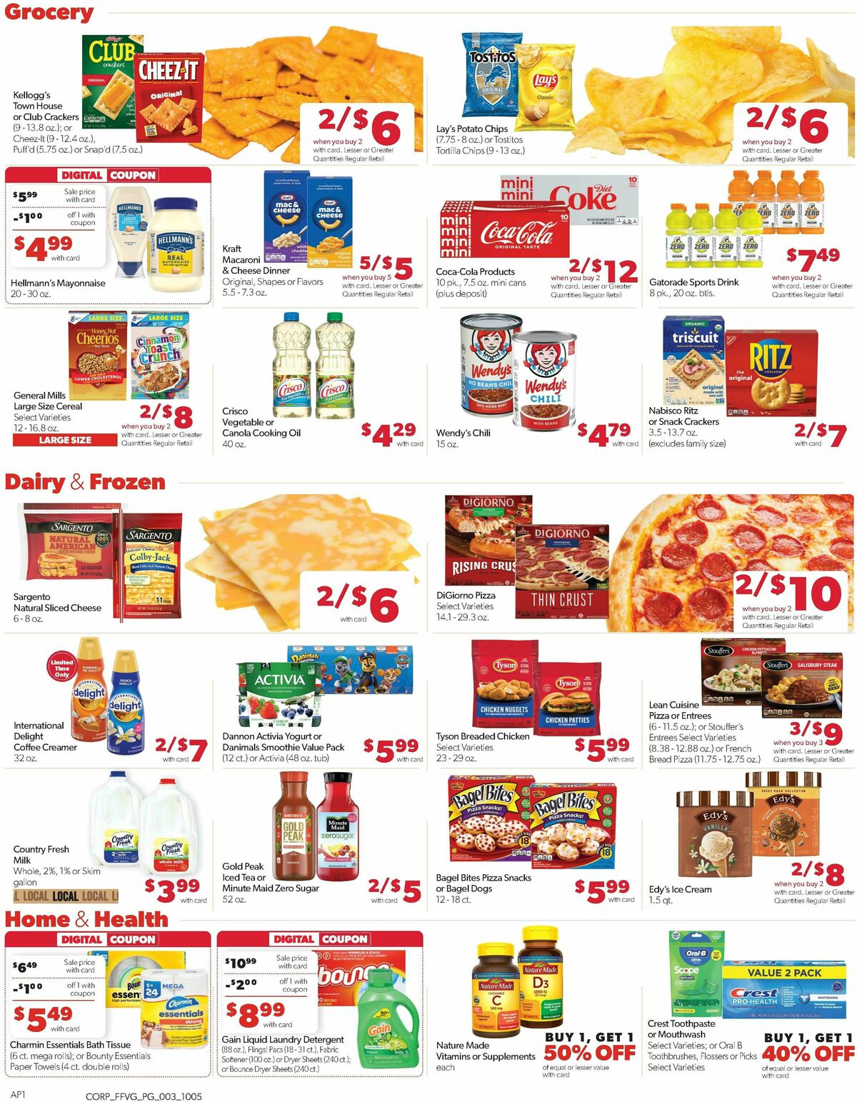 Family Fare Weekly Ad from October 5