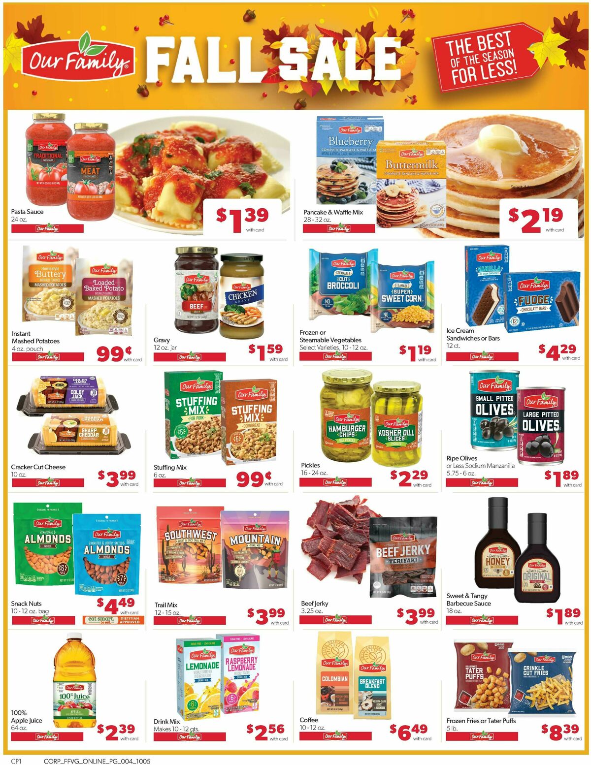 Family Fare Weekly Ad from October 5